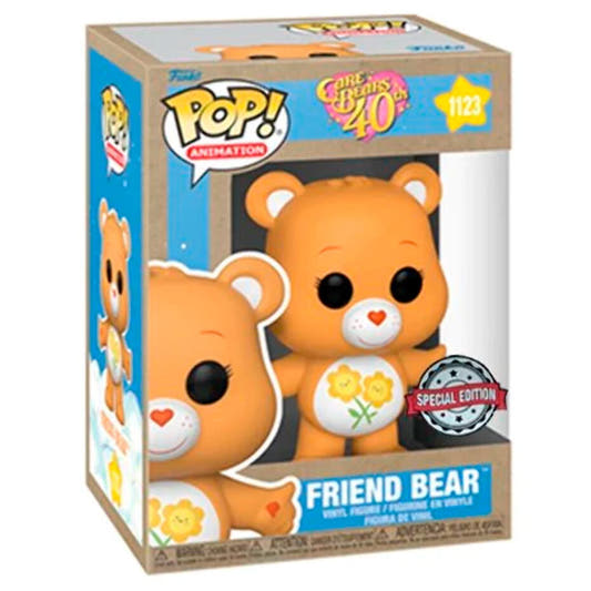 Figura Funko POP! Friend Bear de Care Bears 40th Anniversary en caja