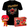 Set FUNKO POP! The Flash con figura y camiseta negra
