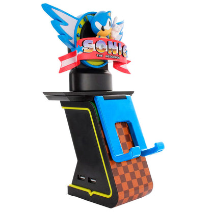 Soporte Cable Guy de Sonic the Hedgehog con diseño azul y naranja - 9