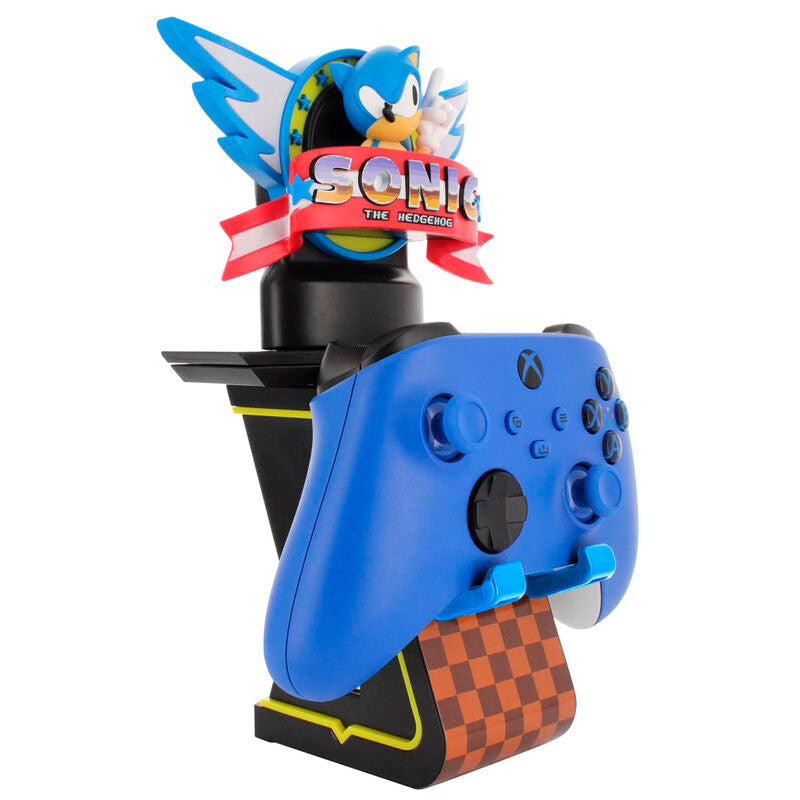 Soporte Cable Guy de Sonic the Hedgehog con diseño azul y naranja - 10