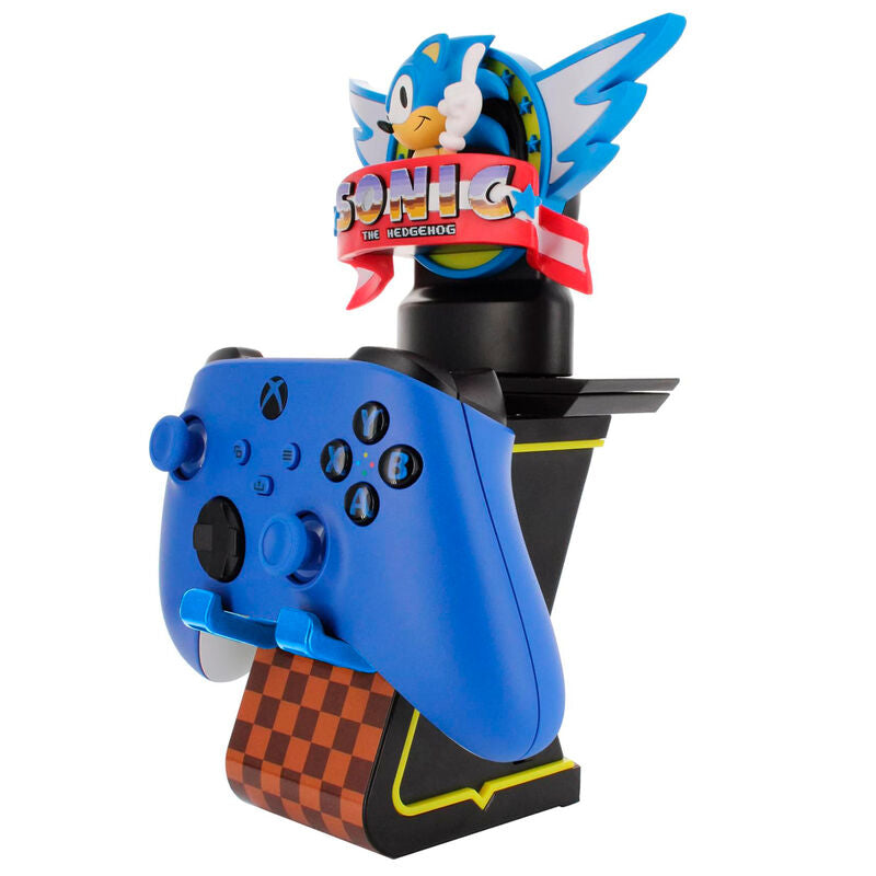 Soporte Cable Guy de Sonic the Hedgehog con diseño azul y naranja - 11