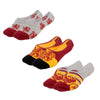 Set de 3 calcetines Harry Potter de corte bajo en gris, rojo, amarillo y negro