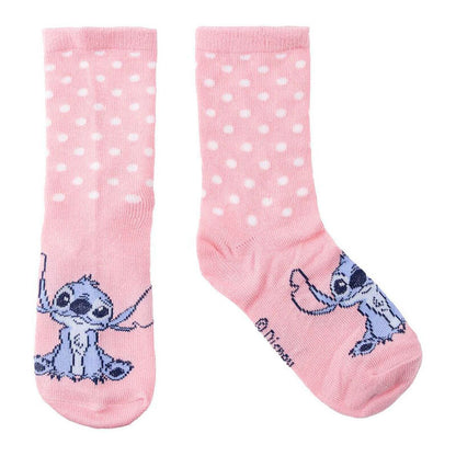 Blíster de cinco calcetines Stitch Disney en varios colores - 3