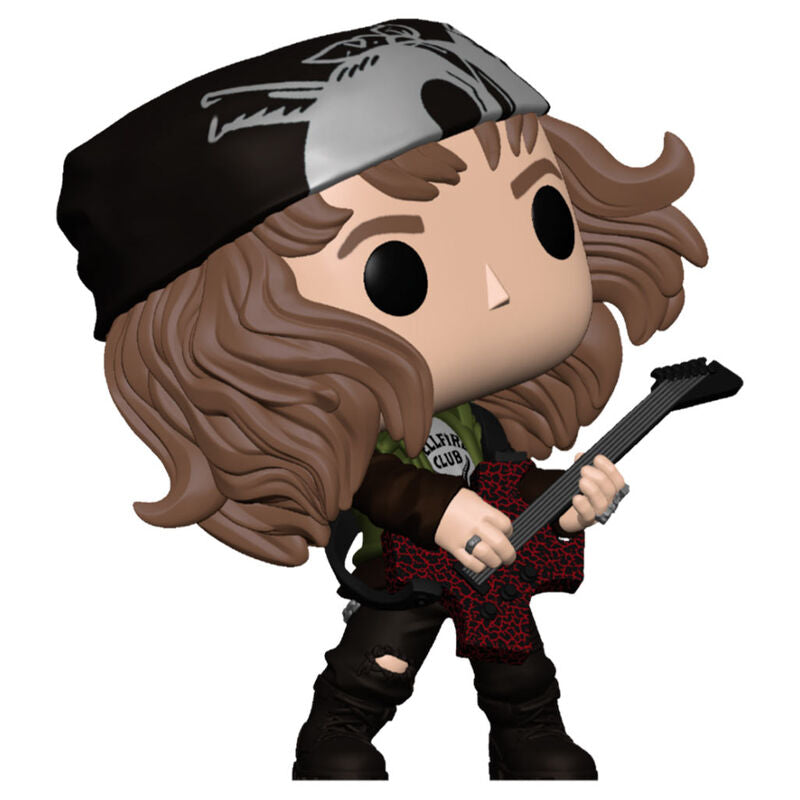 Figura Funko POP! de Eddie de Stranger Things con guitarra