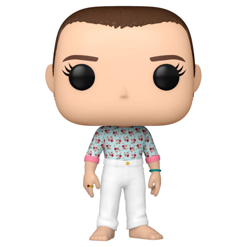 Figura Funko POP! de Eleven con camiseta floral y pantalón blanco