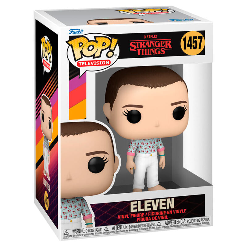 Figura Funko POP! de Eleven de Stranger Things en caja, versión regular y Chase - 2