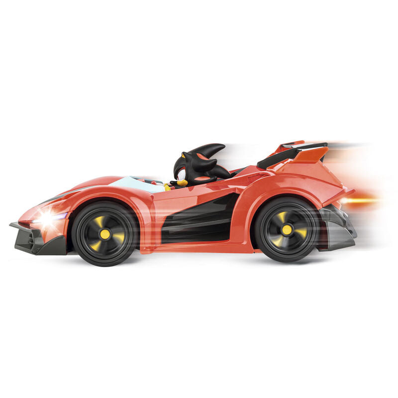 Coche teledirigido CARRERA Team Dark Shadow de Sonic en rojo y negro - 3