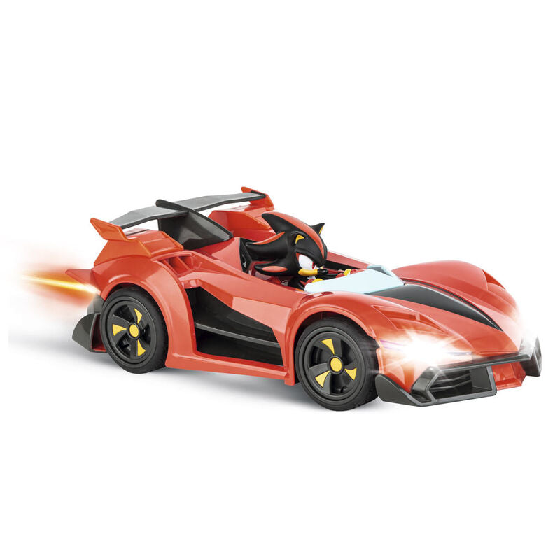 Coche teledirigido CARRERA Team Dark Shadow de Sonic en rojo y negro - 5