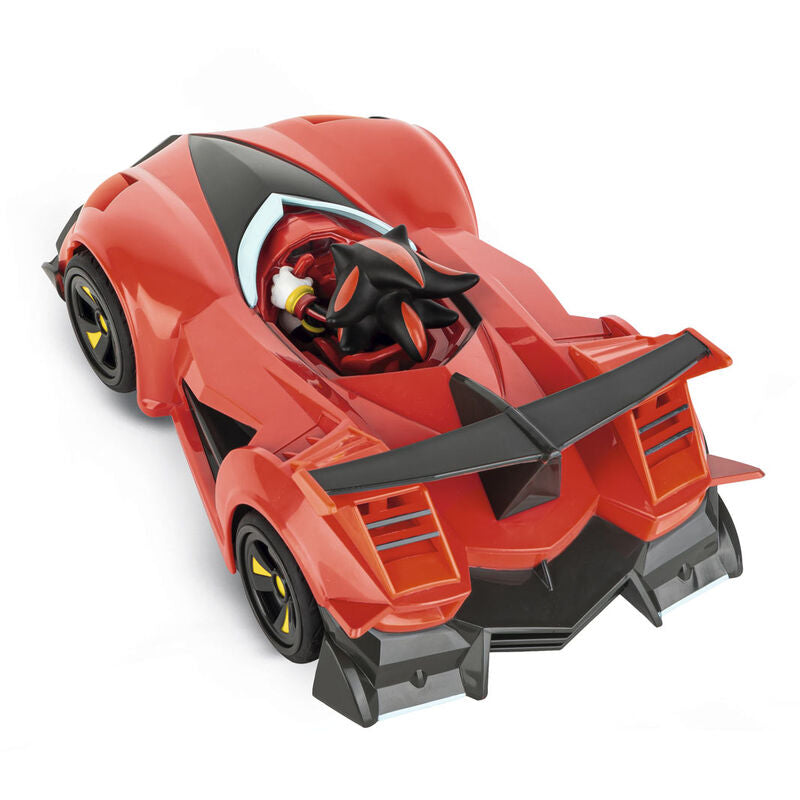 Coche teledirigido CARRERA Team Dark Shadow de Sonic en rojo y negro - 8
