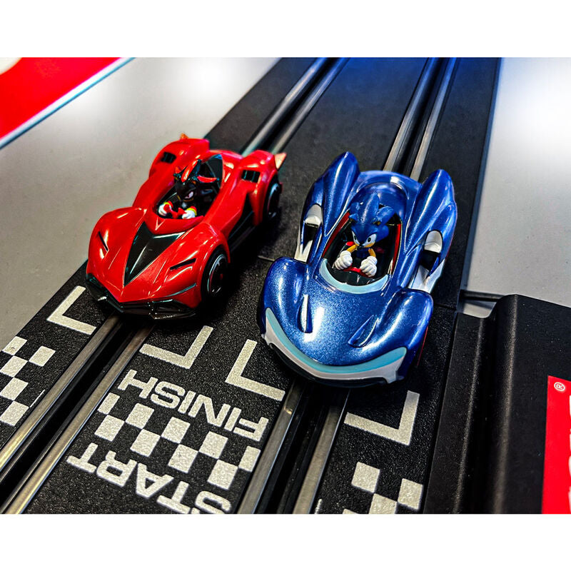 Circuito Carrera GO!!! de Sonic y Shadow con dos coches - 7