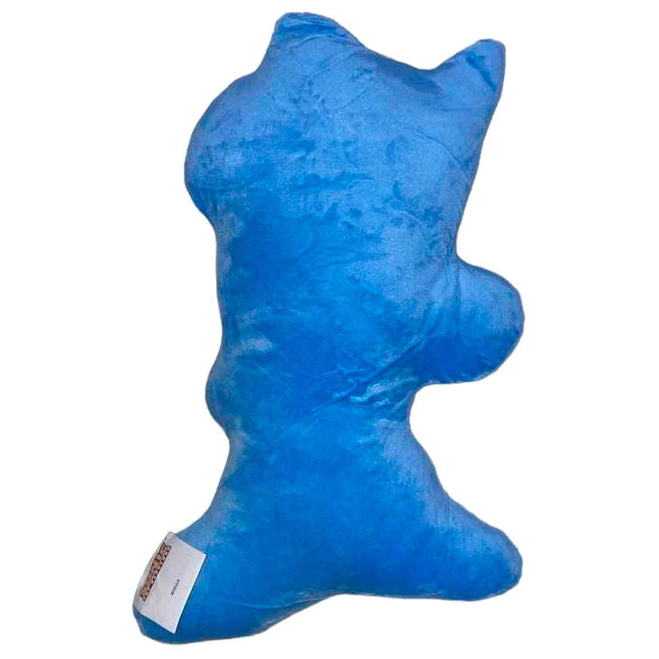 Cojín 3D de Sonic the Hedgehog azul con guantes blancos y zapatillas rojas - 2