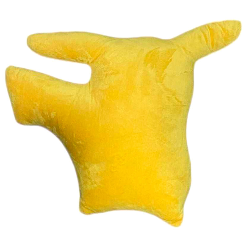 Cojín 3D amarillo con forma de Pikachu Pokémon - 2
