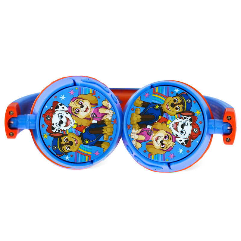 Auriculares infantiles Paw Patrol azules y rojos - 5