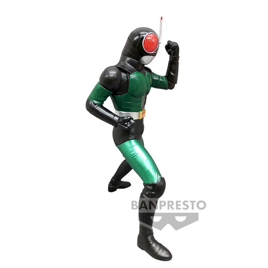 Figura Banpresto de Kamen Rider Black RX con traje verde y negro - 2