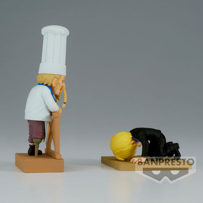 Figura Banpresto de Sanji y Zeff de One Piece en escena conjunta - 2