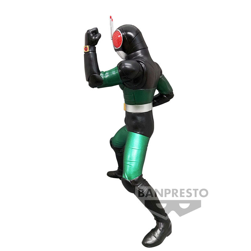 Figura Banpresto de Kamen Rider Black RX con traje verde y negro - 3