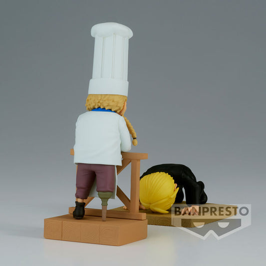 Figura Banpresto de Sanji y Zeff de One Piece en escena conjunta - 3