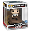 Figura Funko POP Deluxe de Han Solo en el skiff de Jabba
