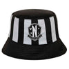 Gorro pescador infantil de Miércoles en negro y blanco