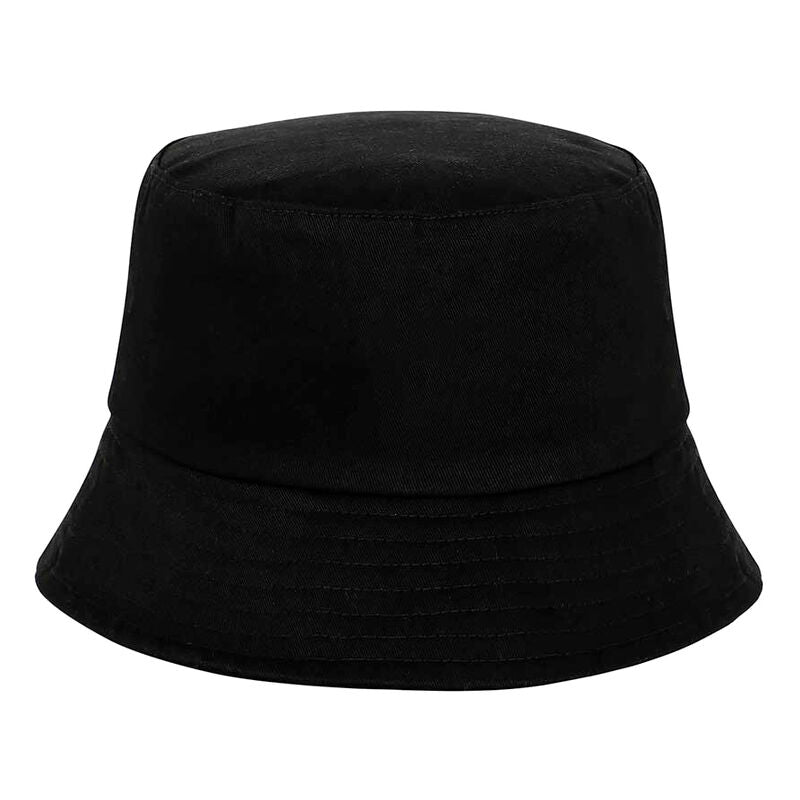 Gorro bucket infantil negro de Miércoles con letra W blanca - 3