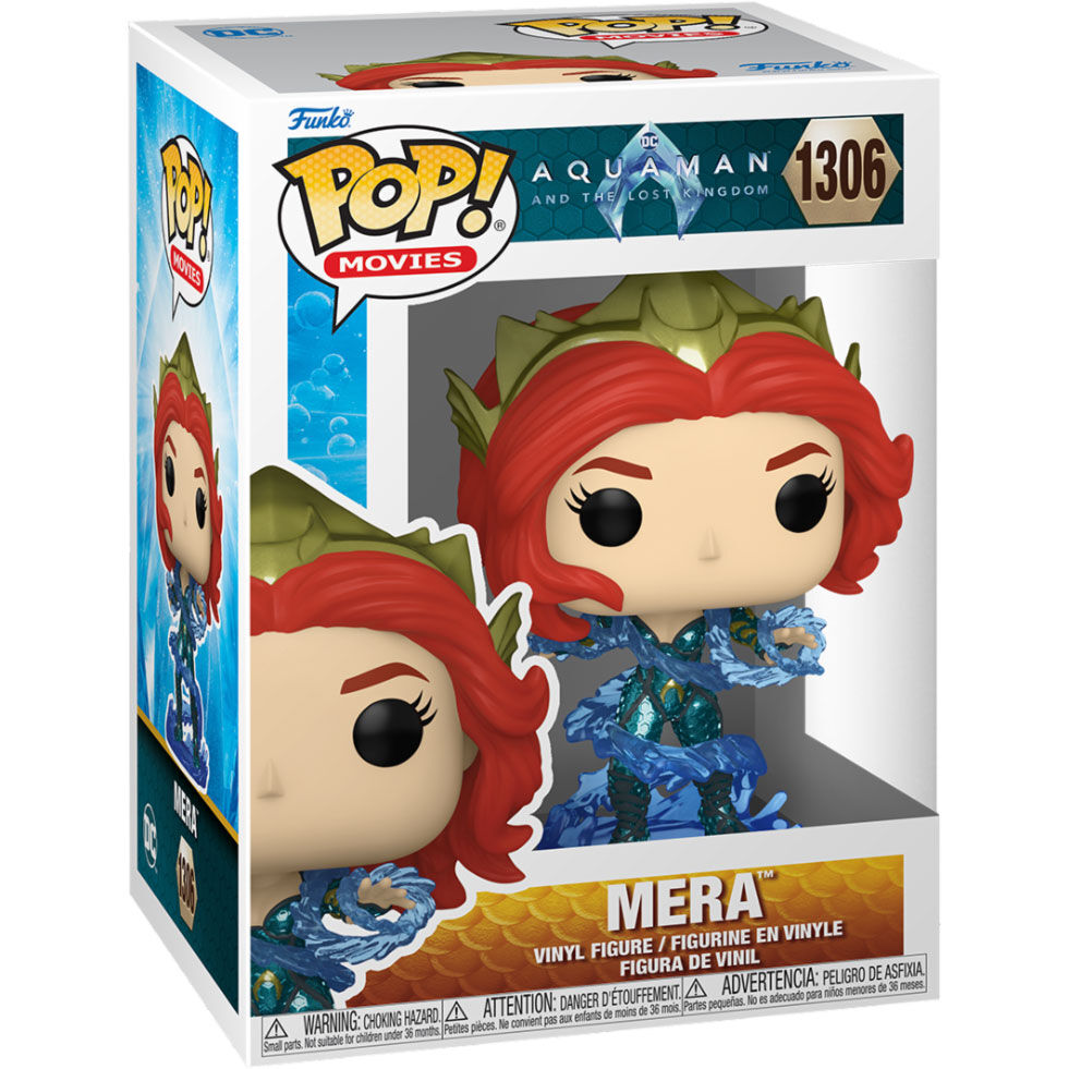 Figura Funko POP! de Mera con efectos de agua azules - 2