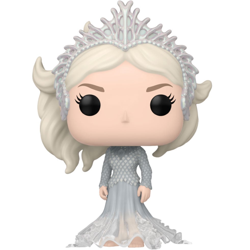 Figura Funko POP! de Atlanna con corona y vestido gris
