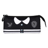 Portatodo triple Wednesday Varsity negro y blanco