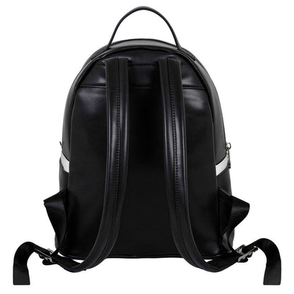 Mochila Varsity negra y blanca de Miércoles - 3