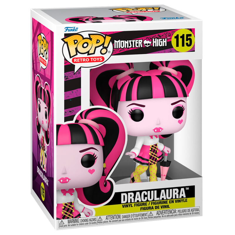Figura Funko POP! de Draculaura de Monster High en caja