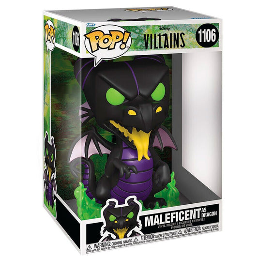 Figura Funko POP! Maleficent Dragon con alas y llamas verdes - 2
