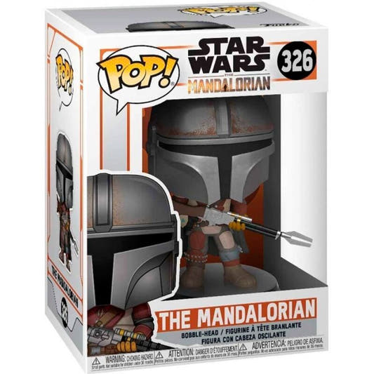 Figura Funko POP! The Mandalorian 326 en caja con ventana