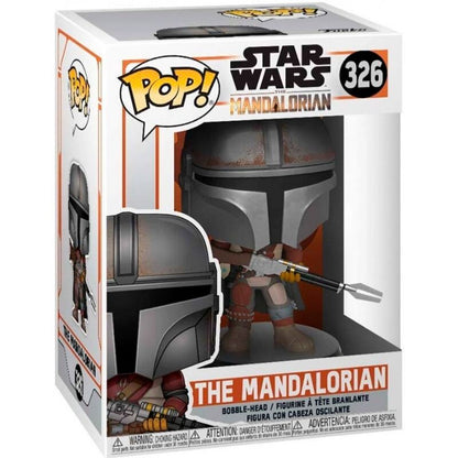 Figura Funko POP! The Mandalorian 326 en caja con ventana