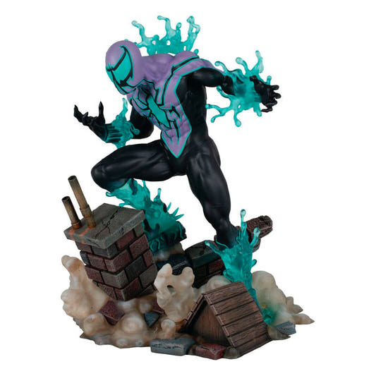 Figura Chasm de Marvel en pose de acción sobre una base urbana - 2