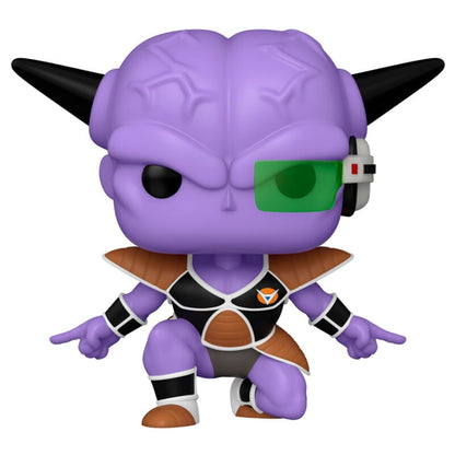 Figura Funko POP de Ginyu con armadura y visor verde