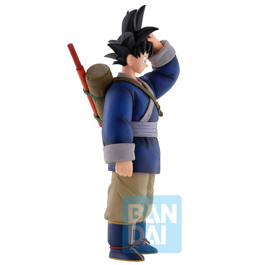 Figura Ichibansho de Son Goku con uniforme azul y espada a la espalda - 5