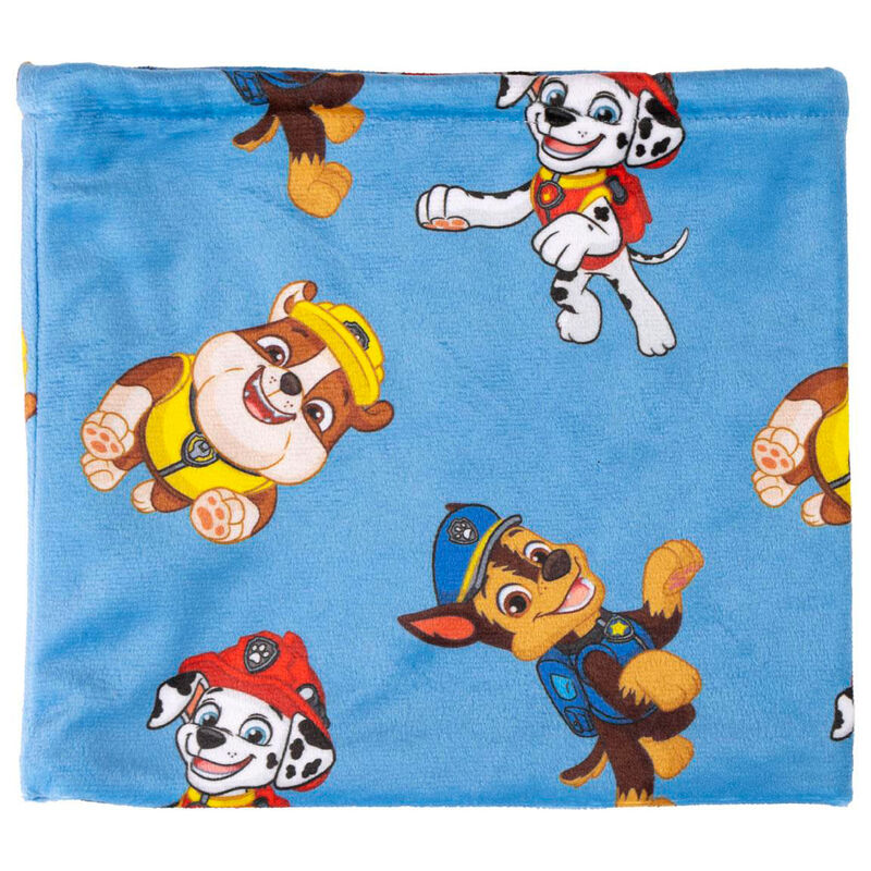 Braga de cuello azul Paw Patrol con personajes estampados