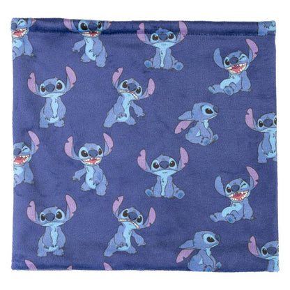 Braga de cuello azul con estampado de Stitch Disney