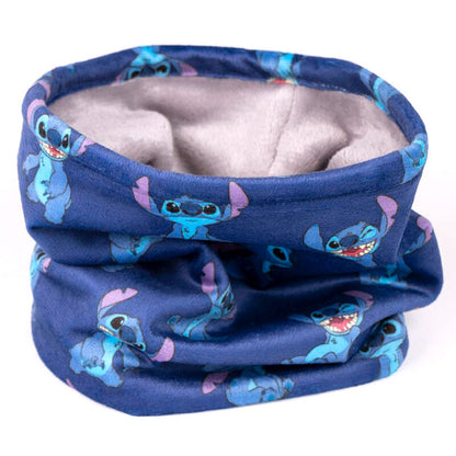 Braga de cuello azul con estampado de Stitch Disney - 2
