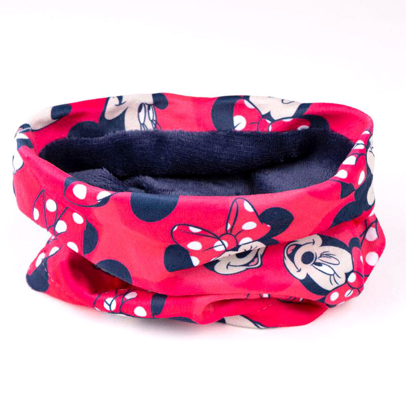 Set de invierno Minnie Disney con gorro, guantes y braga de cuello - 3
