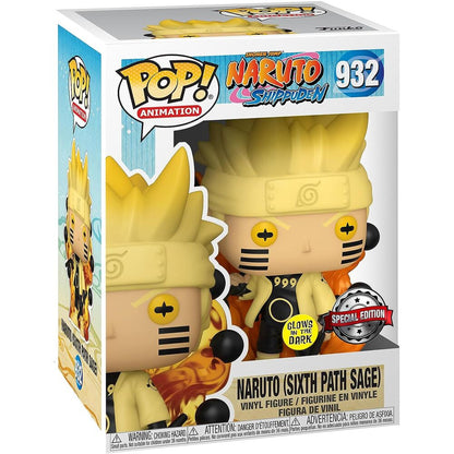 Figura Funko POP! de Naruto Uzumaki Six Path Sage en caja con ventana