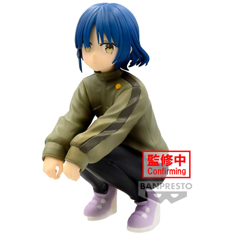Figura Banpresto de Ryo Yamada de Bocchi the Rock! con cabello azul