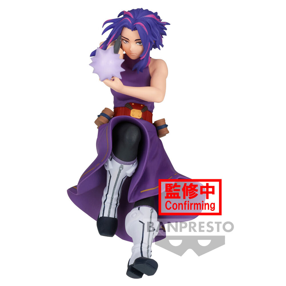 Figura de Lady Nagant de My Hero Academia en tonos morados
