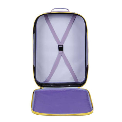 Maleta trolley infantil Wish Disney morada con diseño 3D - 4