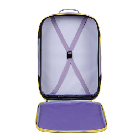 Maleta trolley infantil Wish Disney morada con diseño 3D - 4