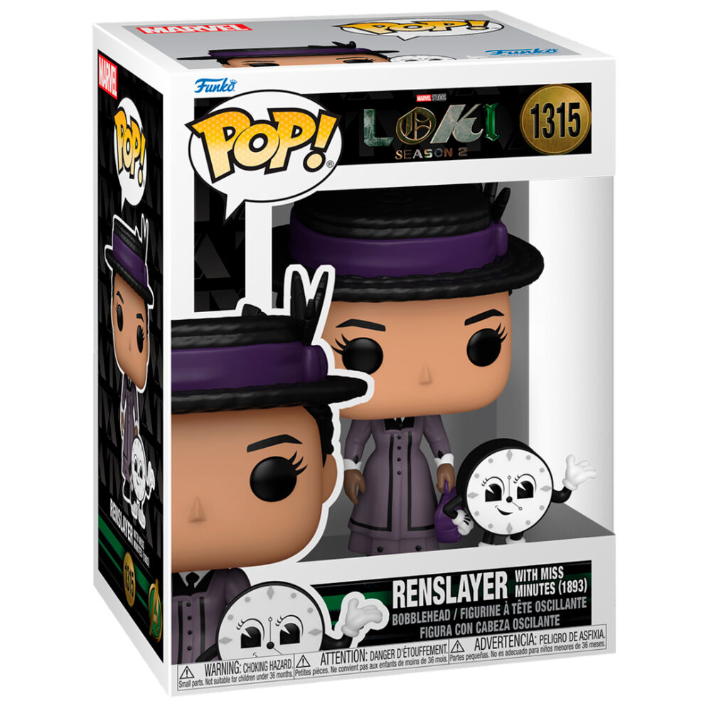 Figura Funko POP! de Renslayer de Loki 2 con personaje reloj - 2