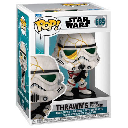 Figura Funko POP! Thrawn's Night Trooper de Star Wars en caja con ventana