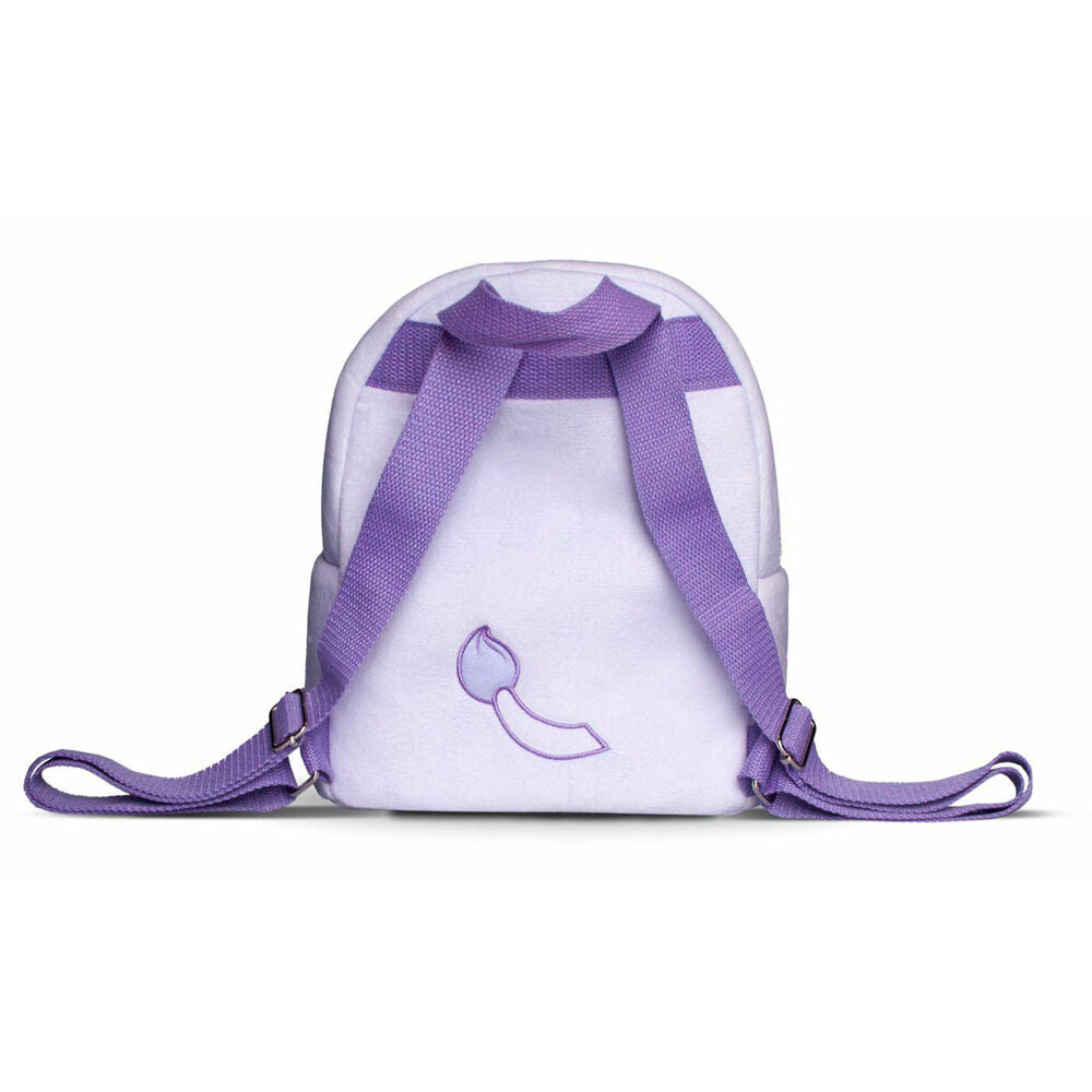 Mochila de peluche lila Bubba Squishmallows con bolsillo frontal - 3