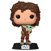 Figura Funko POP! de Peli Motto con Grogu sobre base de Star Wars