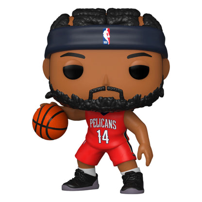 Figura Funko POP! de Brandon Ingram con uniforme de los New Orleans Pelicans y balón