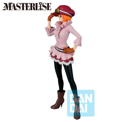 Figura Ichibansho de Koala de One Piece con atuendo rosa y gafas - 2